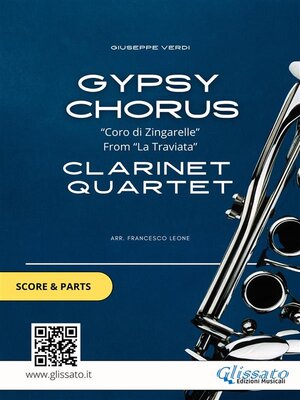 cover image of Clarinet Quartet "Gypsy Chorus" Score & Parts